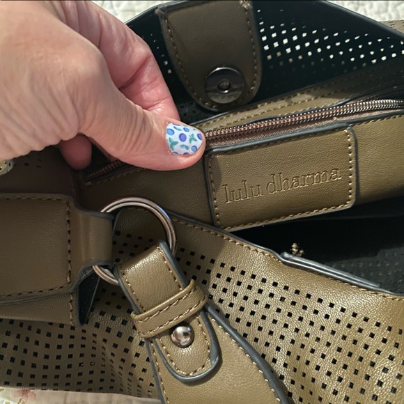 Lulu Dharma Vegan Leather Handbag - Picture 2 of 4